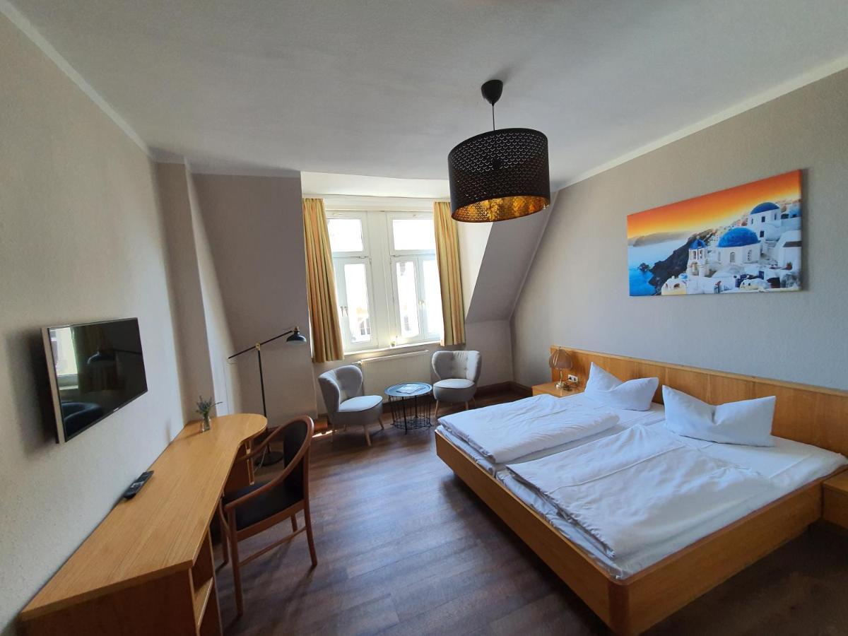 Hotel Friedensbruecke グライツ エクステリア 写真
